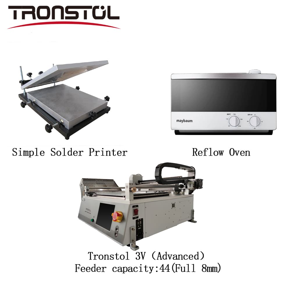 Tronstol 3V(고급) 선택 및 배치 머신 시리즈 10
