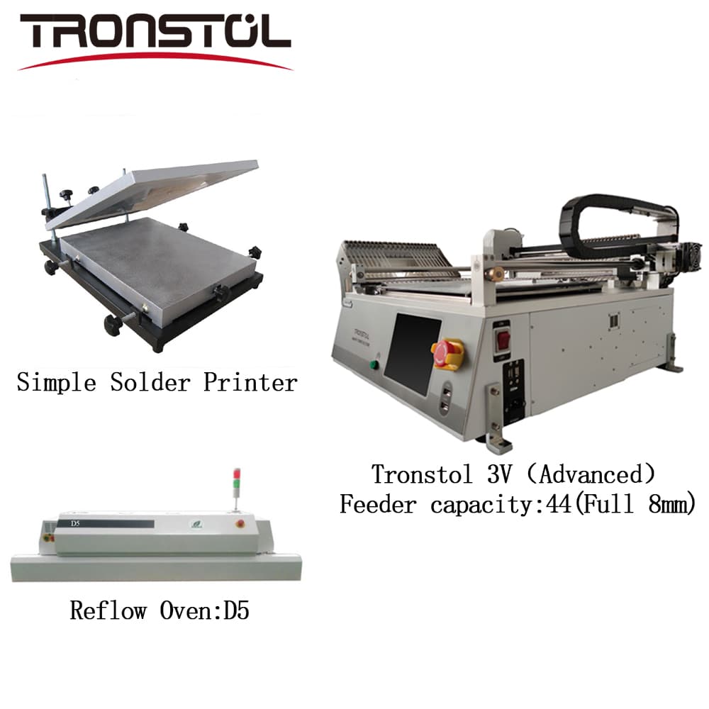 Tronstol 3V(고급) 픽업 및 배치 머신 라인 4