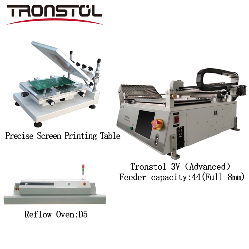 Tronstol 3V(고급) 픽업 및 배치 머신 라인 7