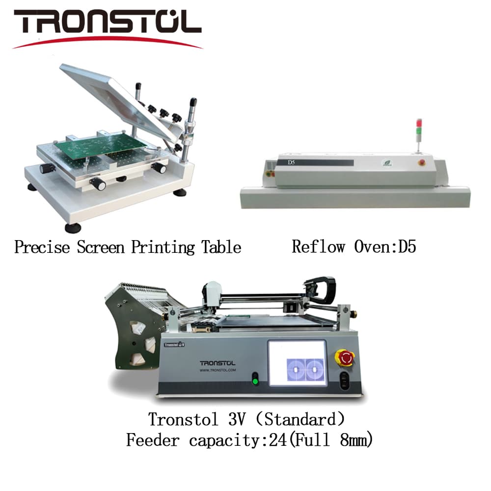 Tronstol 3V(표준) 기계 회선 픽업 및 배치 8