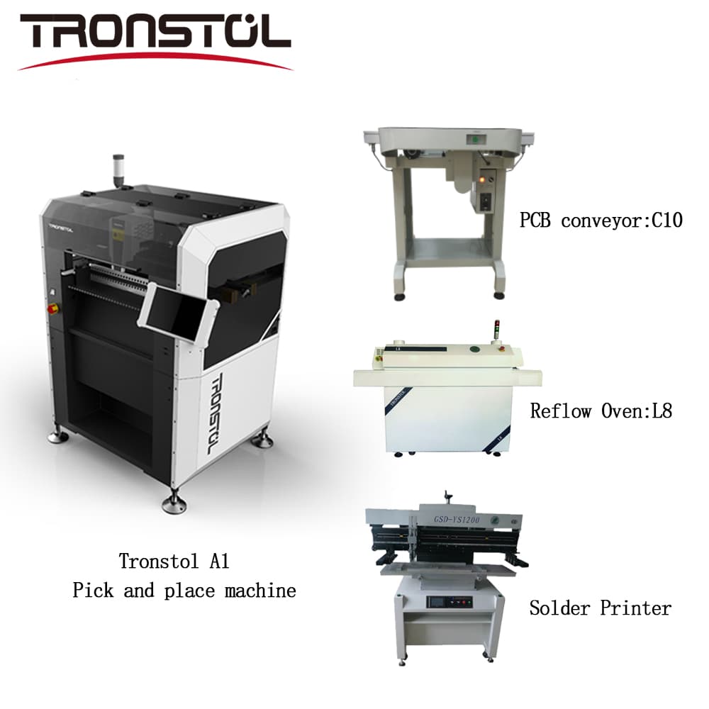 Tronstol A1 기계선 선택 및 배치 8