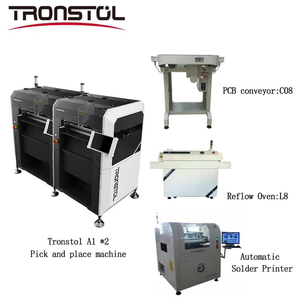 Tronstol A1 선택 및 배치 기계*2 라인 6