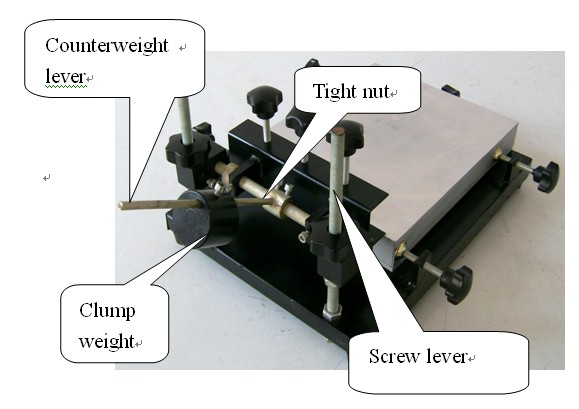 간단한 수동 용접 금형 프린터 